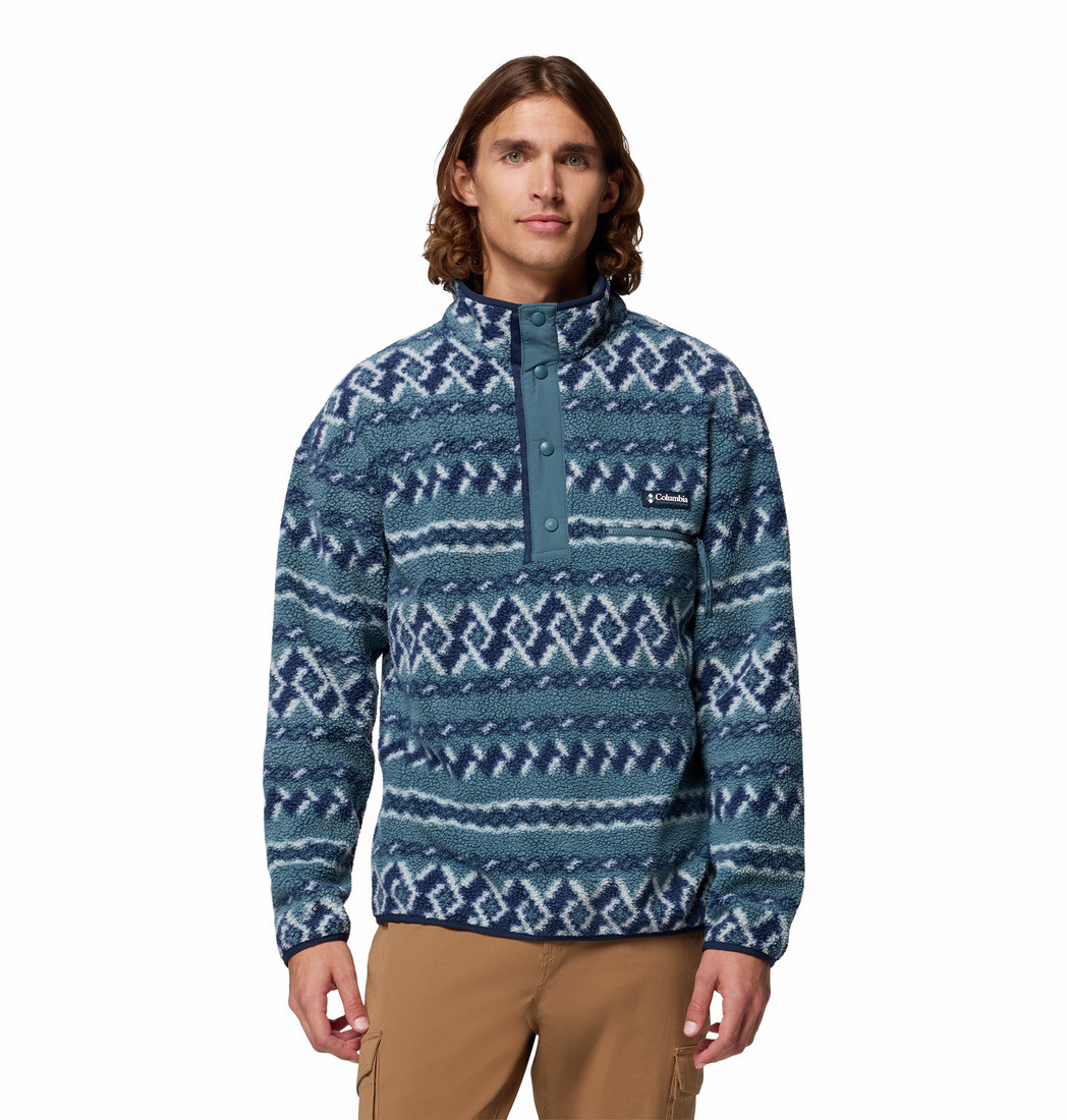 Men's Helvetia™ II Printed Half Snap Fleece