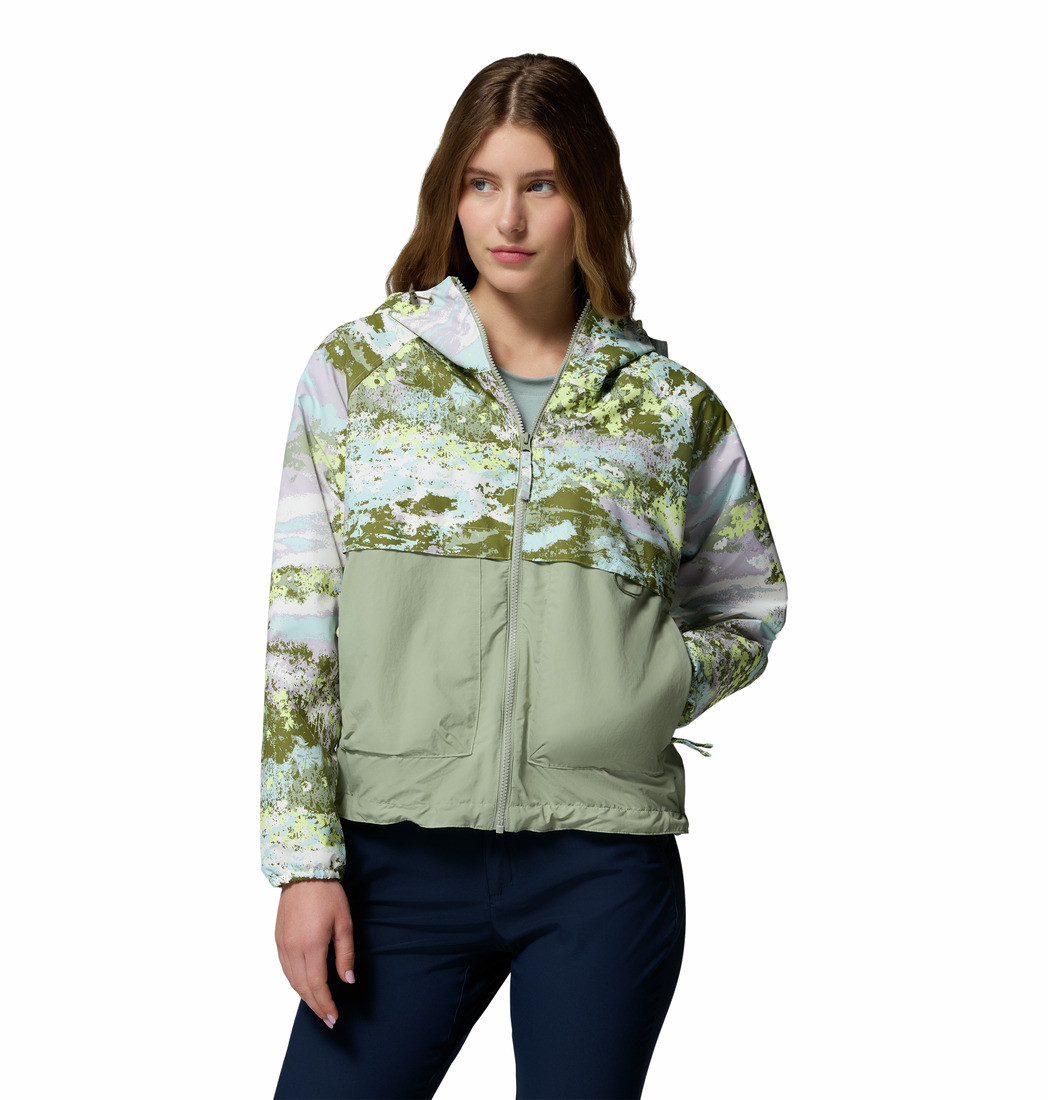 Women's Spire Valley™ Printed Windbreaker