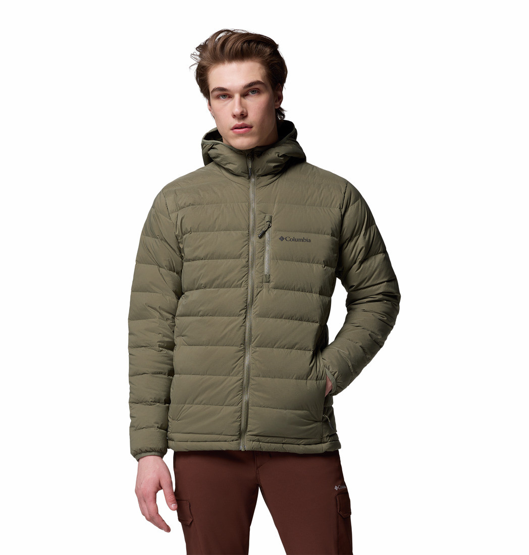 Men's Drift Peak™ Stretch Down Hooded Jacket